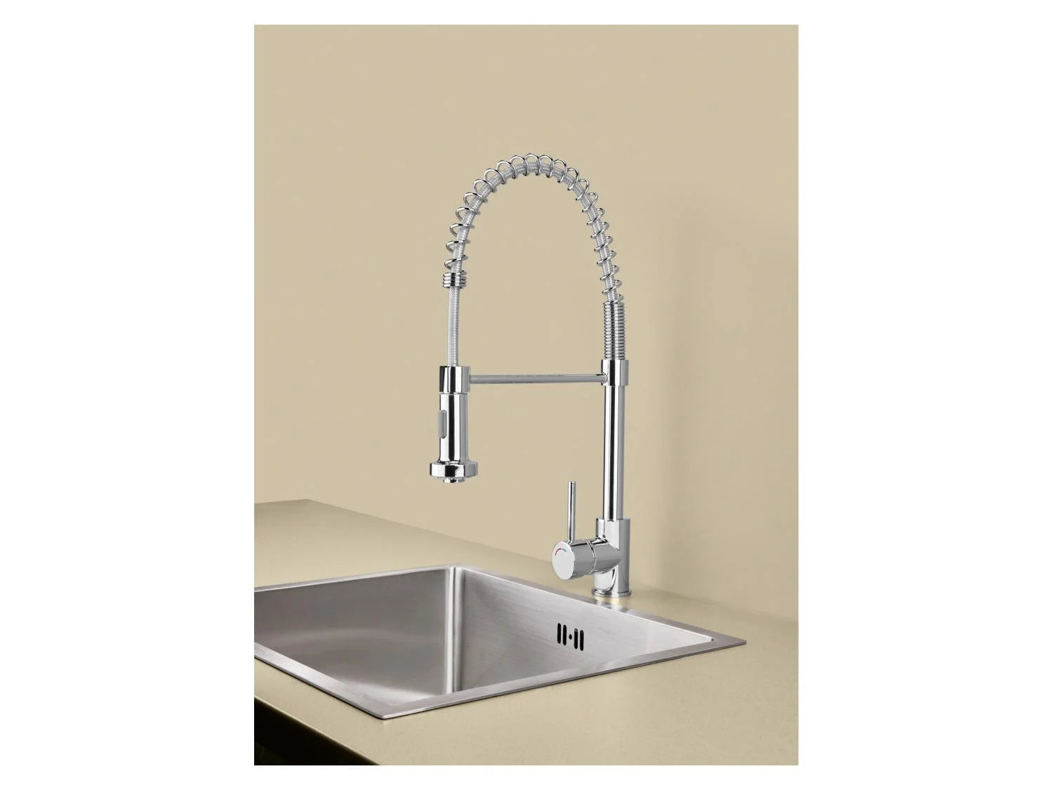 LIVARNO® LIV & BO Kitchen mixer tap with retractable spring