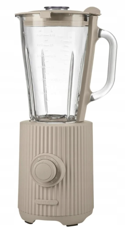 SILVERCREST Stand Glass Mixer Blender Smoothie 600 W 1.75 L - BEIGE