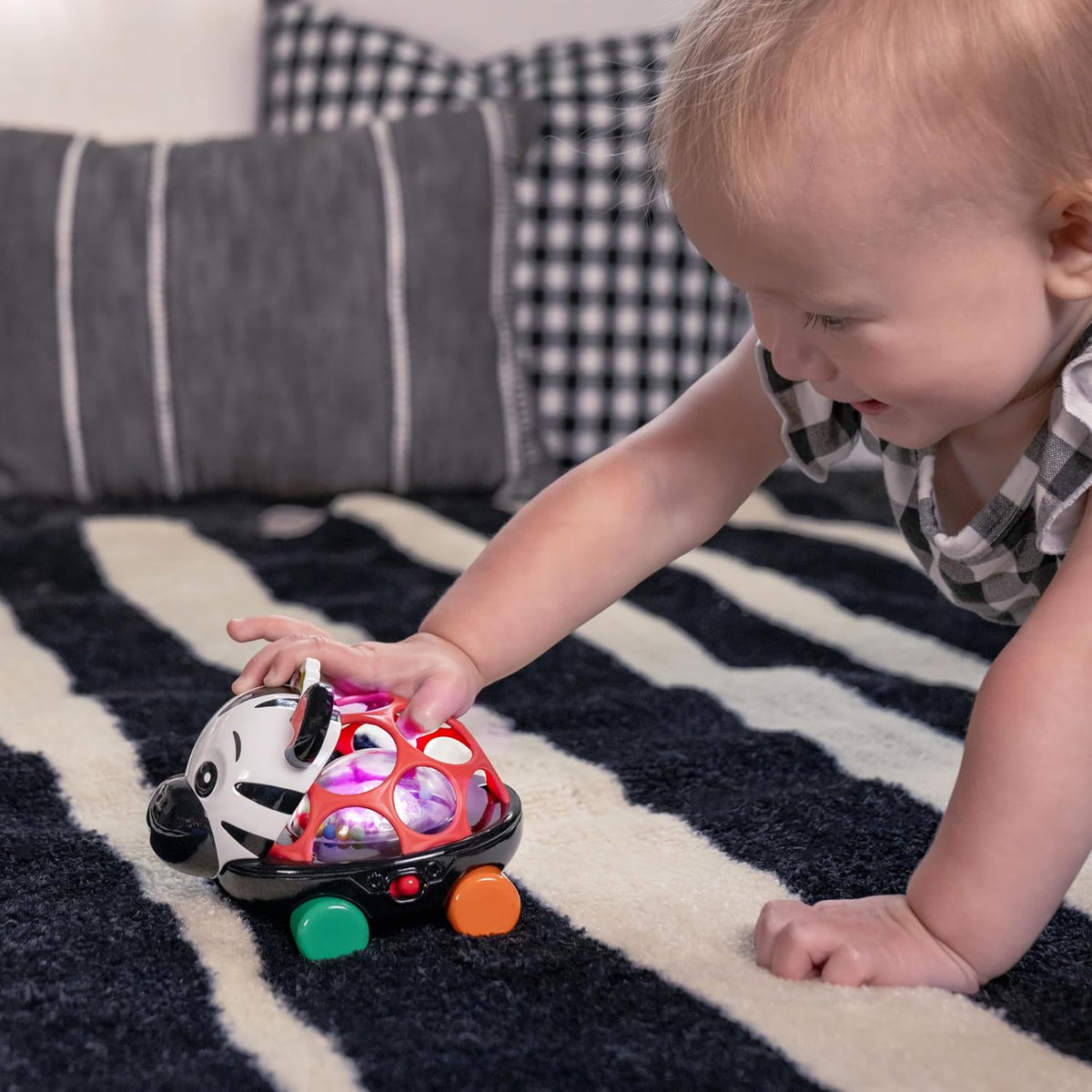 Baby Einstein Curious Car Zen Oball Toy Car & Rattle