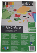 SET OF FELT ELEMENTS FOR HANDWORK - 16 PIECES