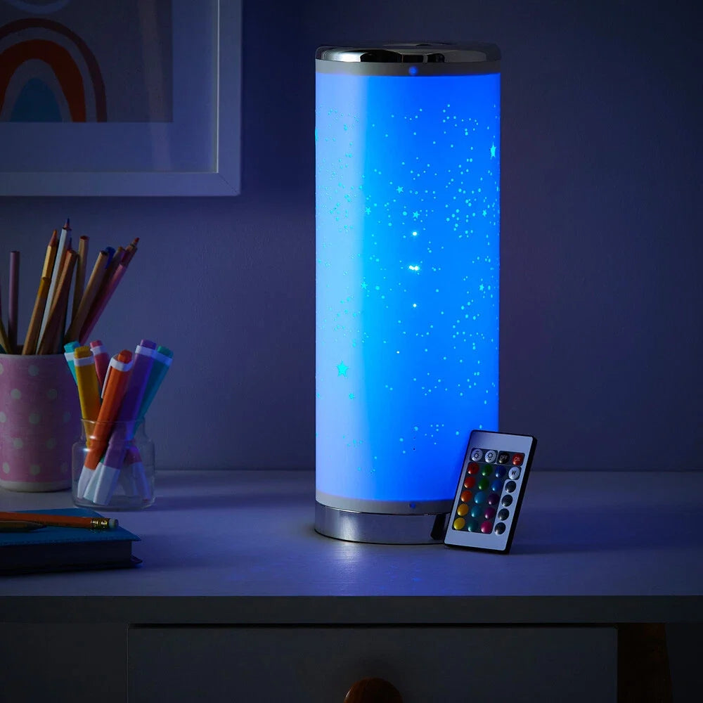 Livarno Home LED Starry Sky Table Lamp with RGB Remote Control