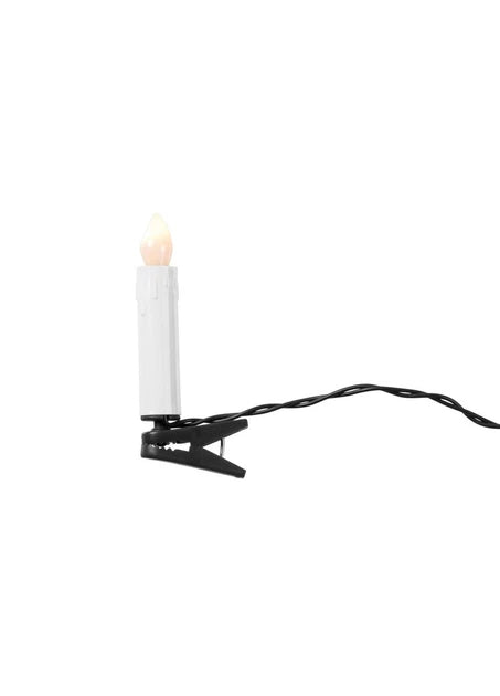 Livarno Home LED Candle String Lights – 20 Warm White LEDs