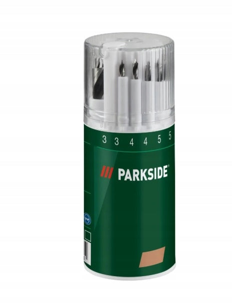 PARKSIDE Wood drill bit set 11 pcs 3-10 mm IN CASE