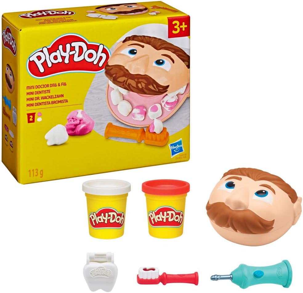 Hasbro Play-Doh Mini Doctor Drill n Fill Set