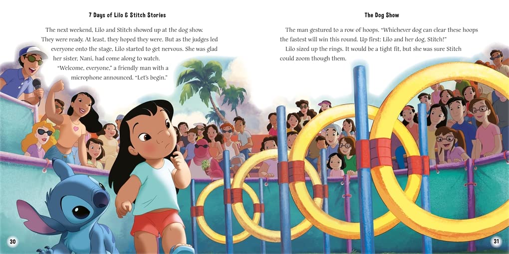 Disney Lilo & Stitch: 7 Days of Lilo & Stitch Stories (140 illustrated pages)