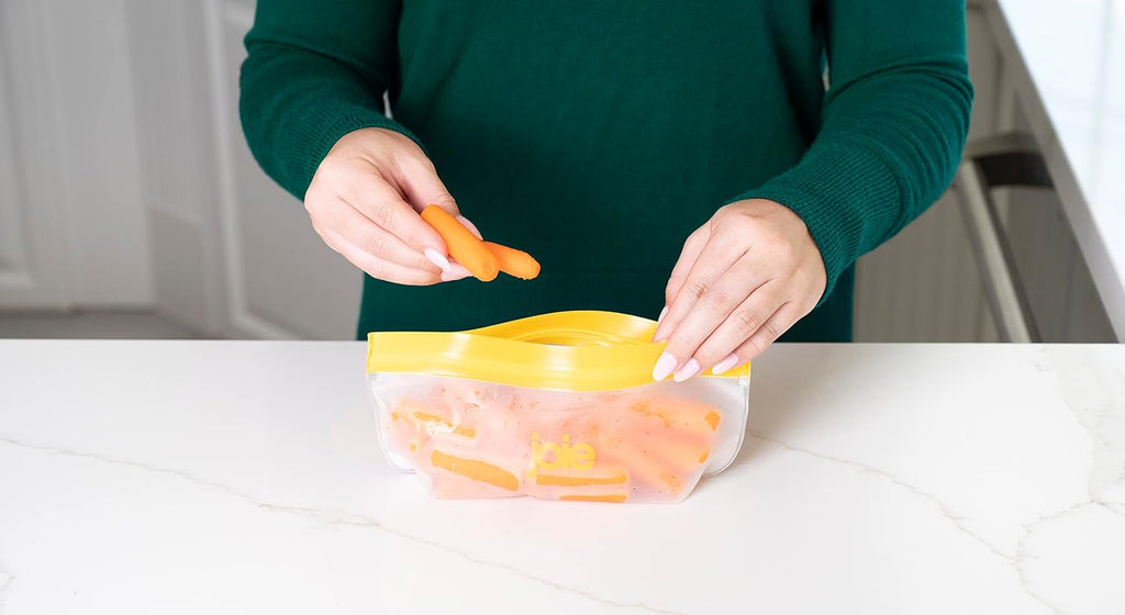 Joie Kitchen Reusable PEVA Clear Bags (Pack of 7) - 355ml