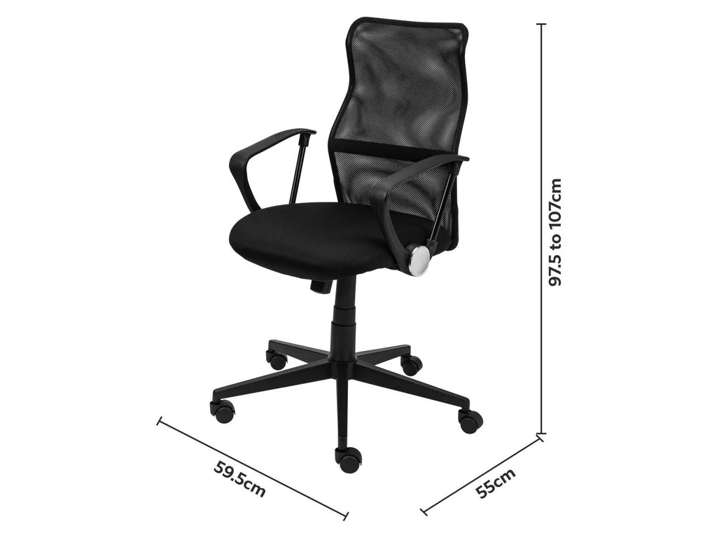 Livarno Home Desk Chair with adjustable tilt and height