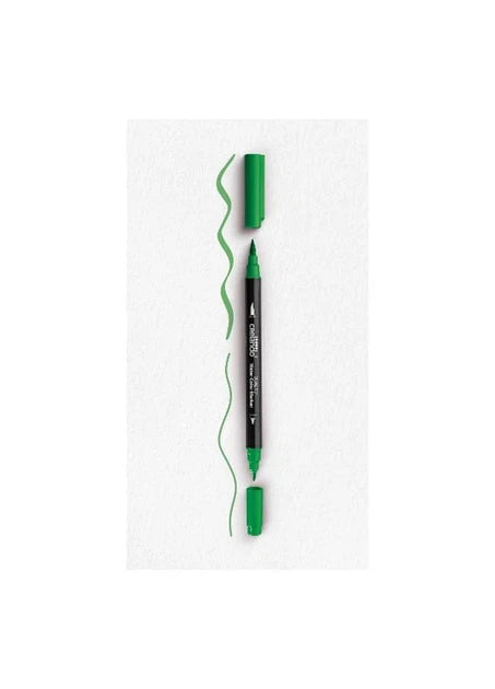 Crelando Double-sided watercolor markers 6 pcs - CHOOSE COLOR PALETTE