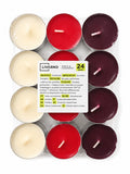 LIVARNO set of 24 scented candle tablets, apple and cinnamon scent