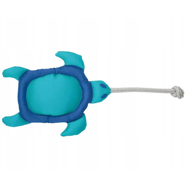 ZOOFARI Dog Toy Turtle with Rope