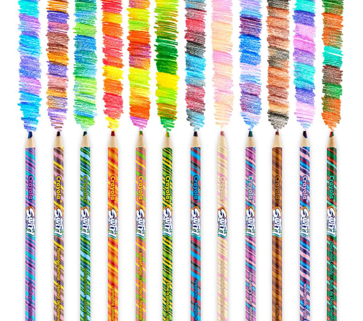 CRAYOLA Swirl Colored Pencils, 12 Count