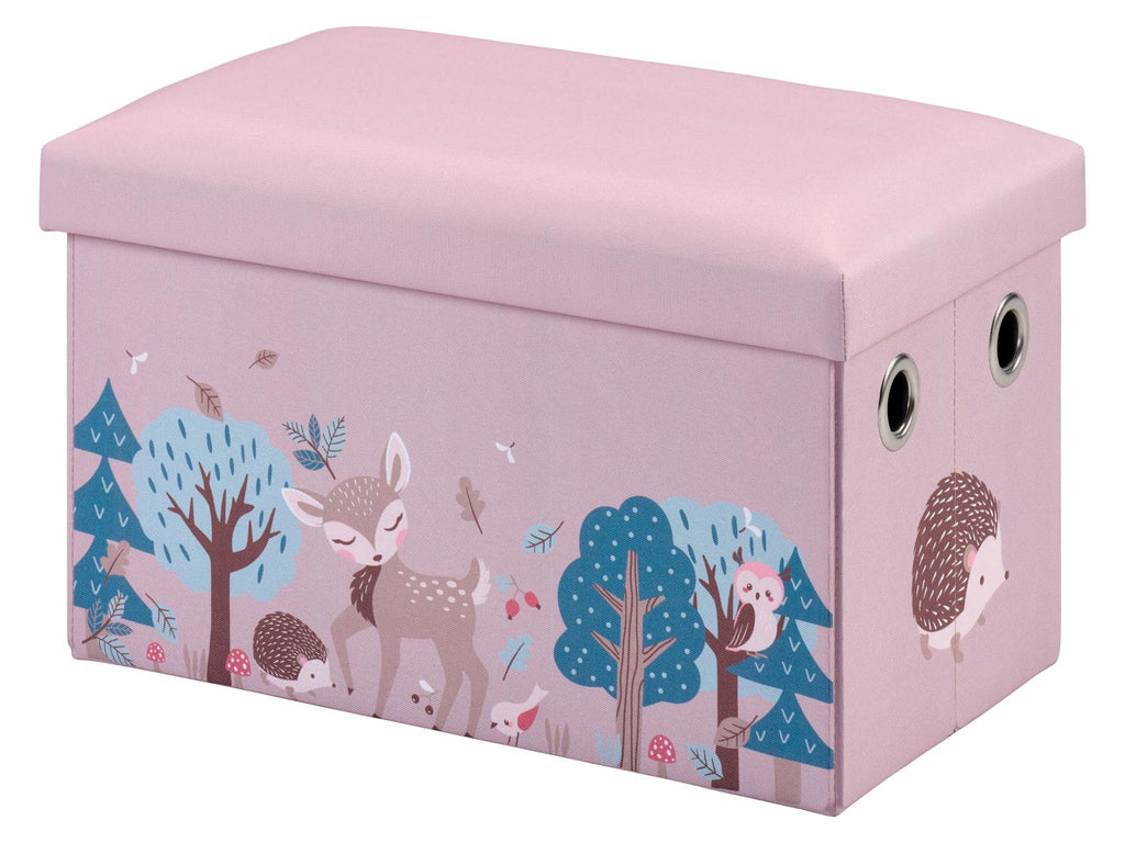 LIVARNO® Seat trunk (Storage Ottoman) - PINK