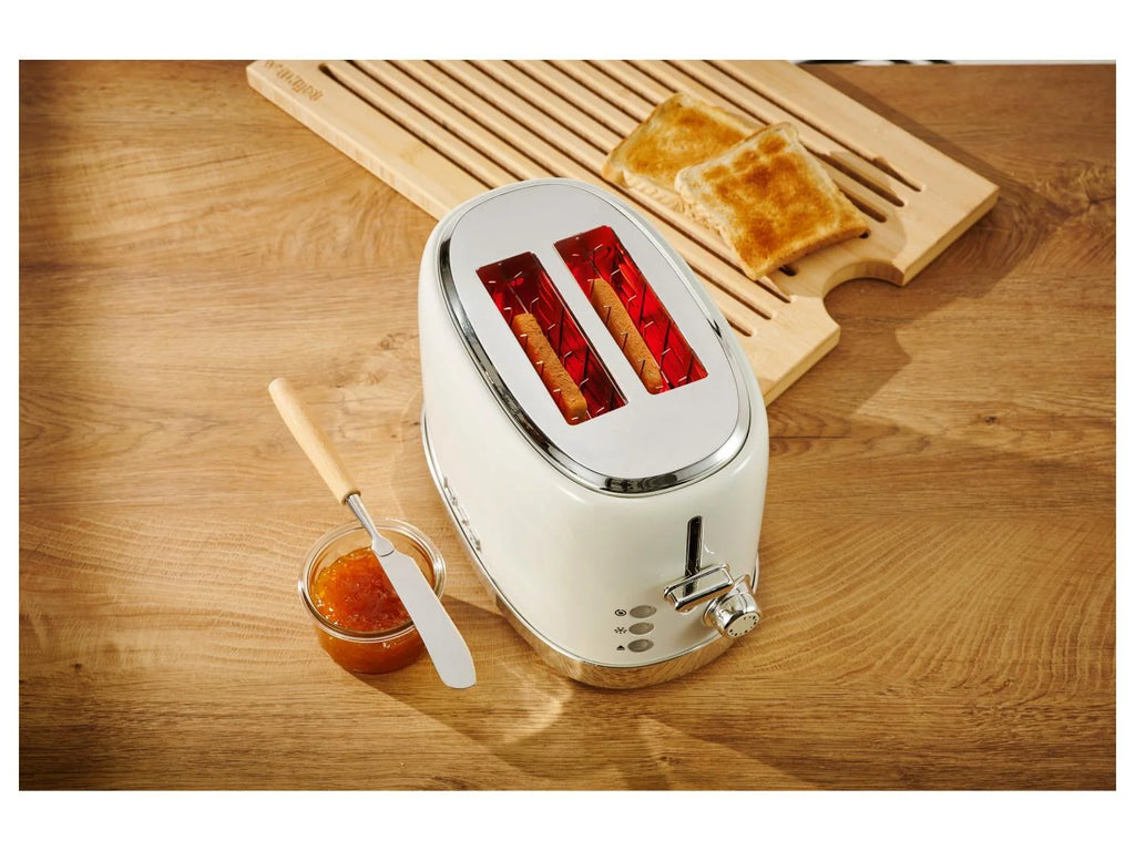 SilverCrest Retro Design beige toaster 980 W