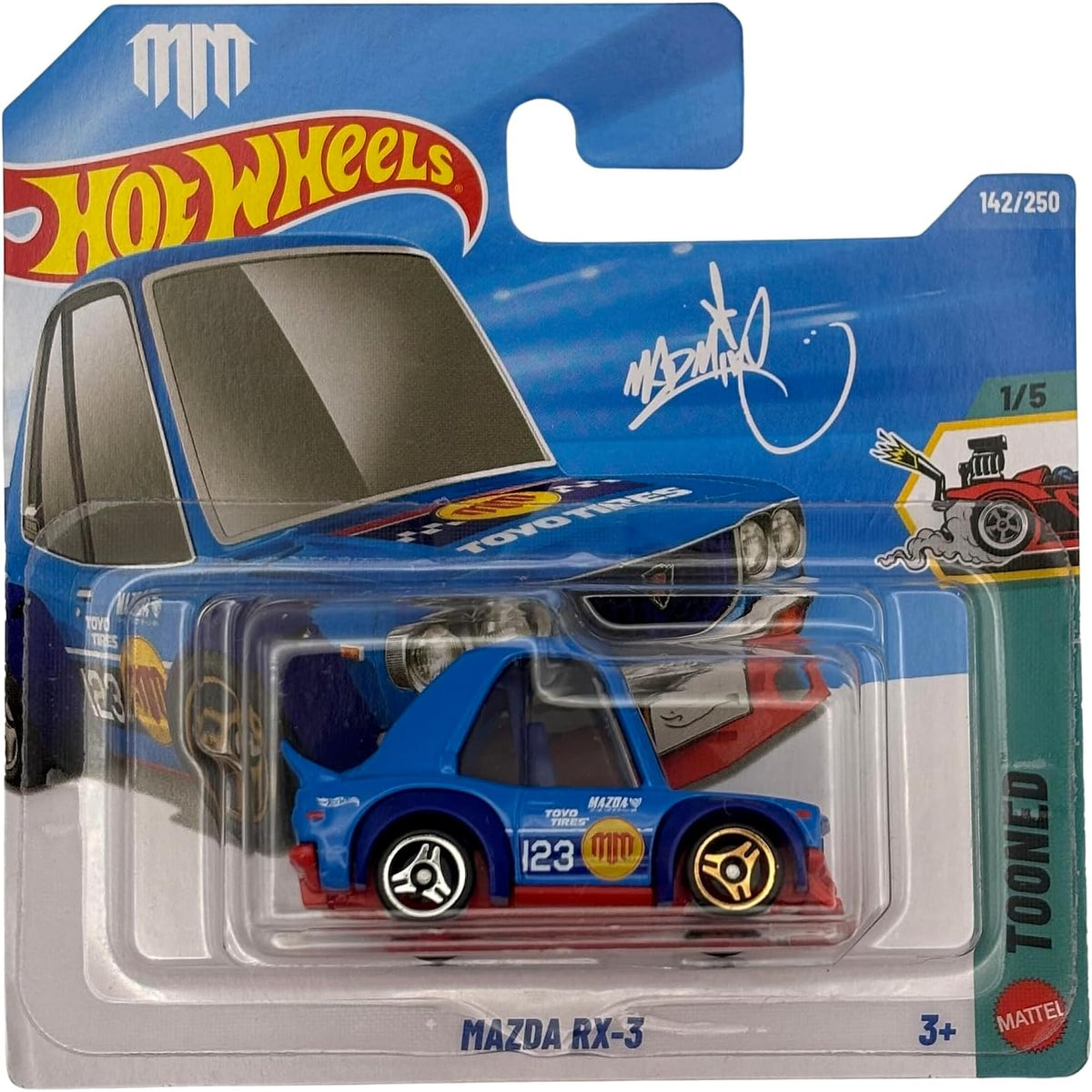 Hot Wheels - Mazda RX-3 - JJJ95 - Tooned 1/5
