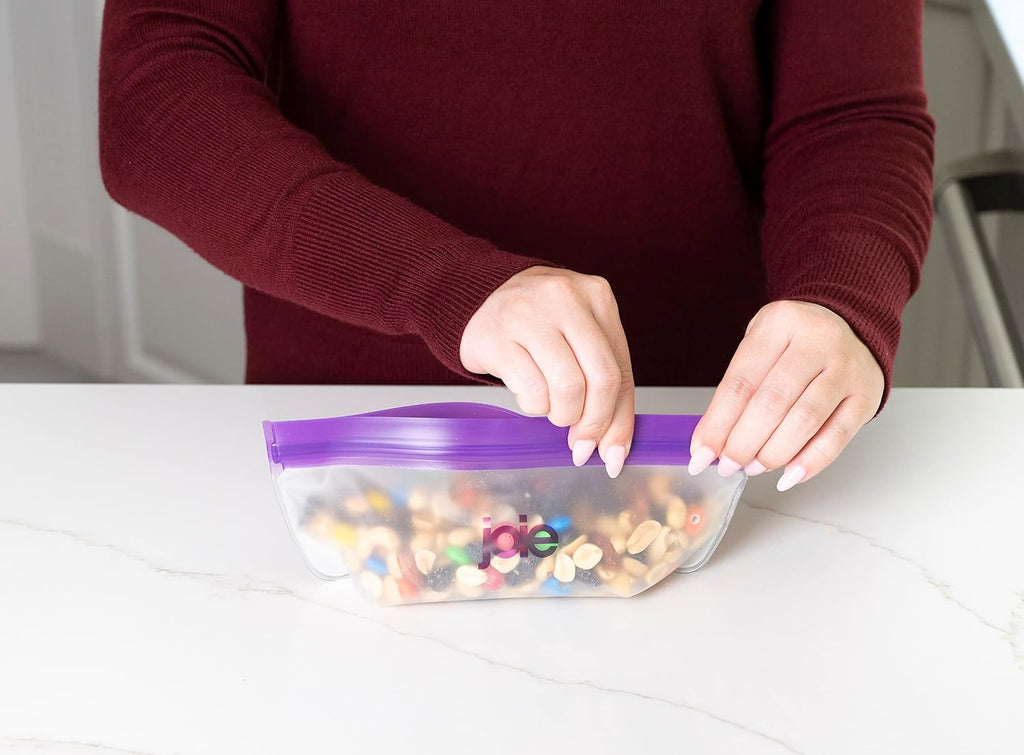Joie Kitchen Reusable PEVA Clear Bags (Pack of 7) - 355ml