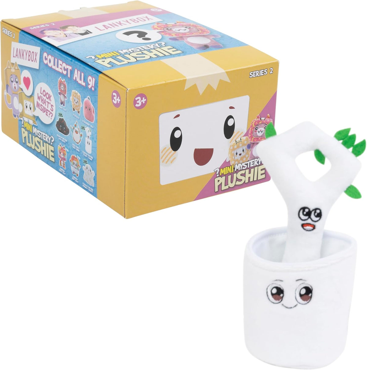 LankyBox Mini Mystery Plushie Series 2 – Collectible Mystery Plush Toy