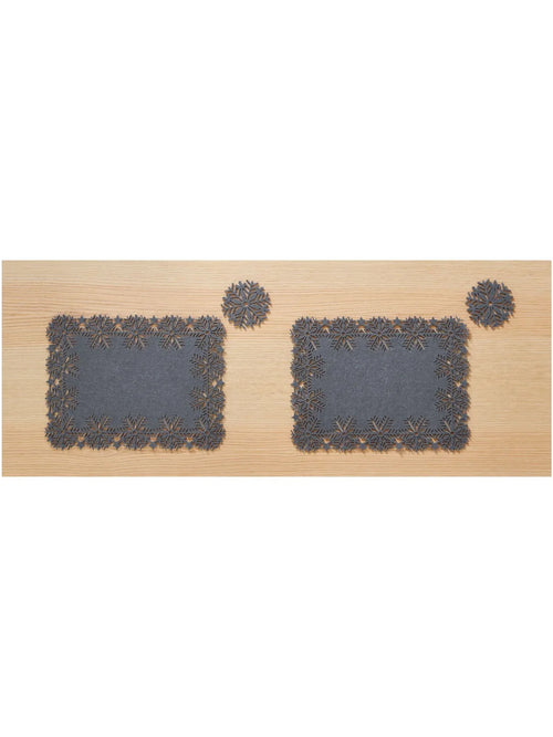 Livarno Home Placemats with Coasters (4 pieces)