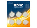 TRONIC Button cell batteries, 6 pieces (Lithium CR2025)