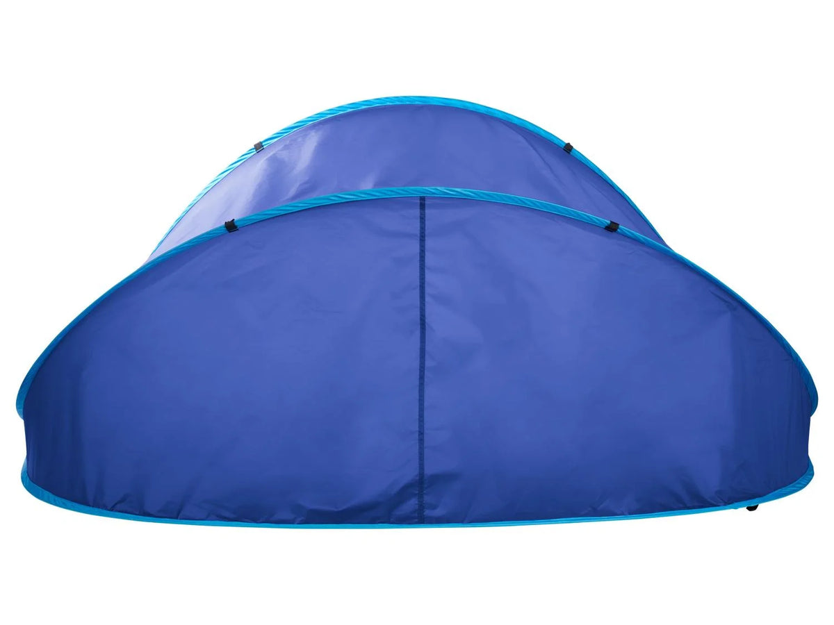 CRIVIT pop up beach tent blue UV 30 with bag
