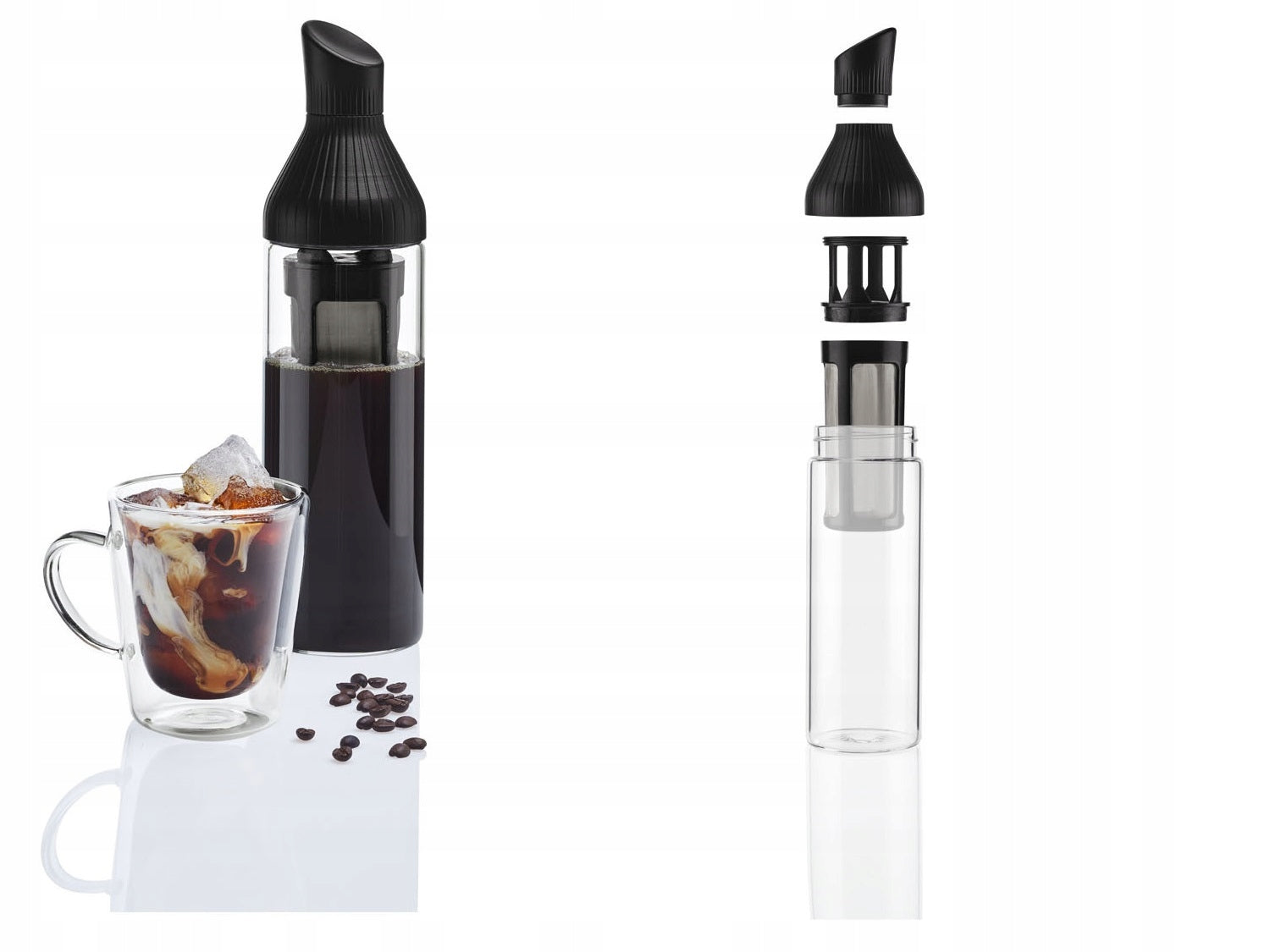 ERNESTO Coffee or Tea Cold Brewer Glass Jug 800ml