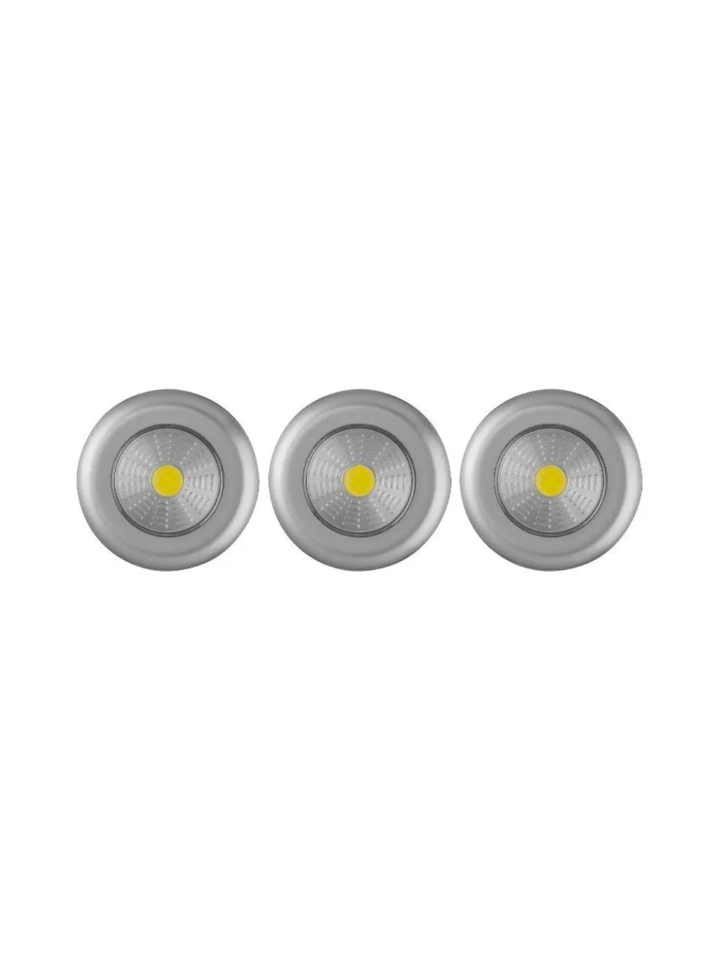 Livarno Home pack of 3 Led Spots For Built-In Wardrobe or Stairs, 9 Alkaline batteries included