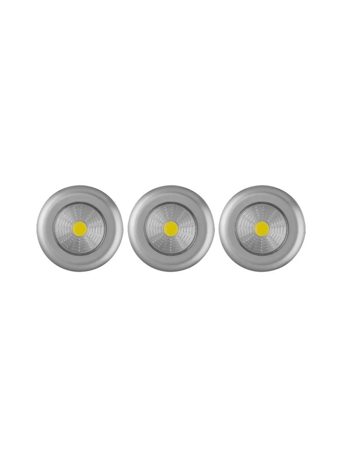 Livarno Home pack of 3 Led Spots For Built-In Wardrobe or Stairs, 9 Alkaline batteries included