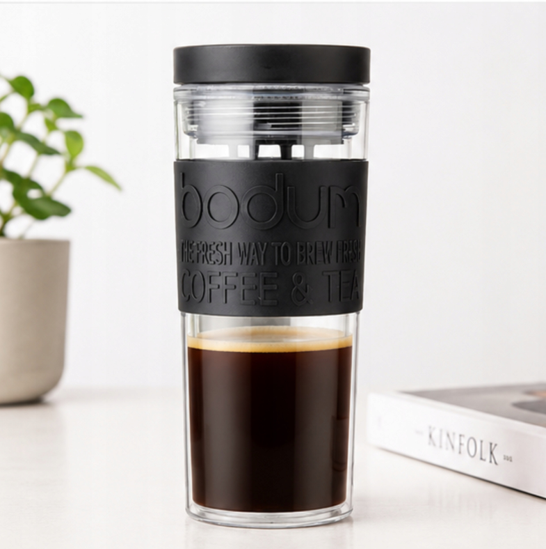 Bodum Travel Mug, Black, 0.35 Litre