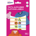Avery School clothing labels 46 x 13 mm (pack of 36)