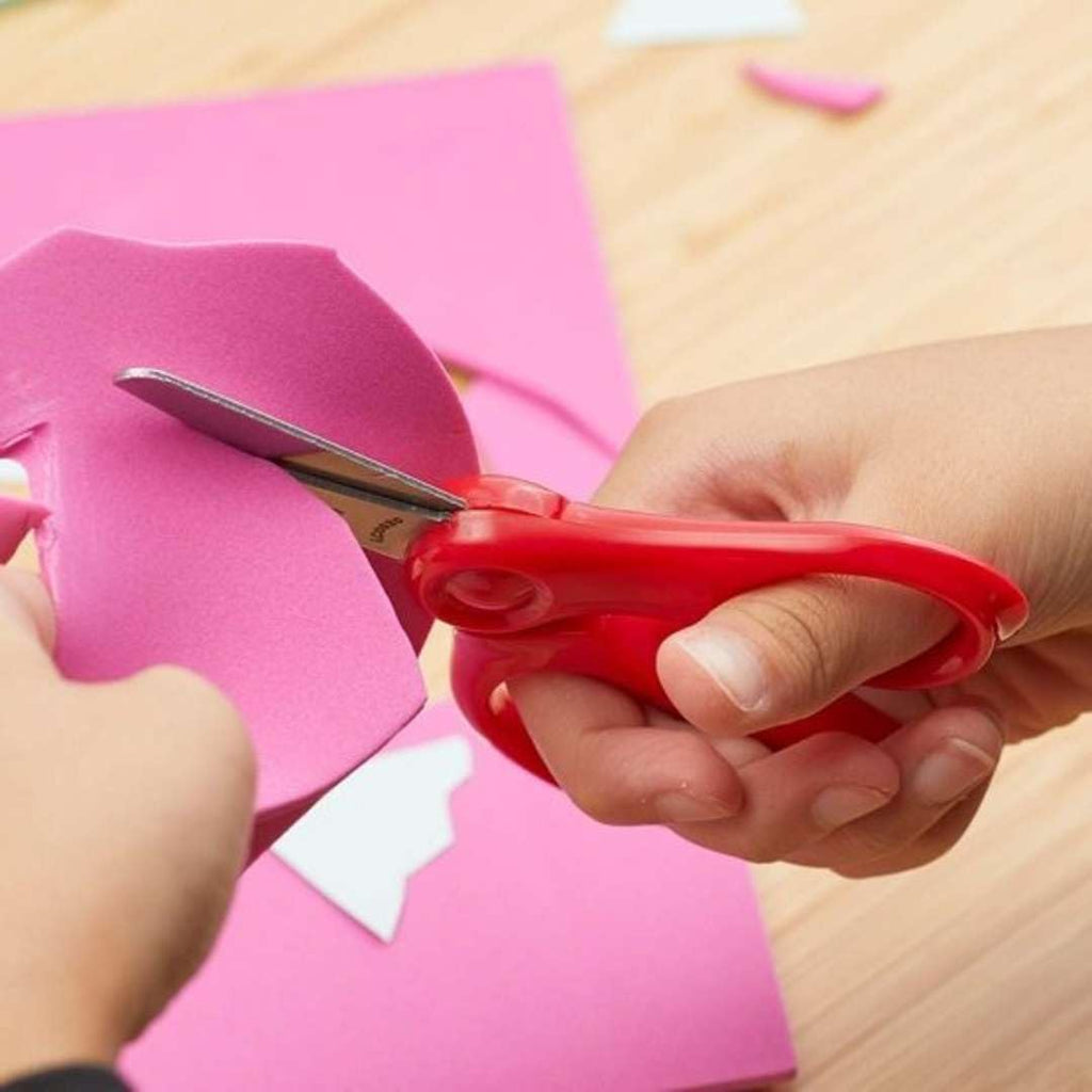 Fiskars kids scissors 13cm, red