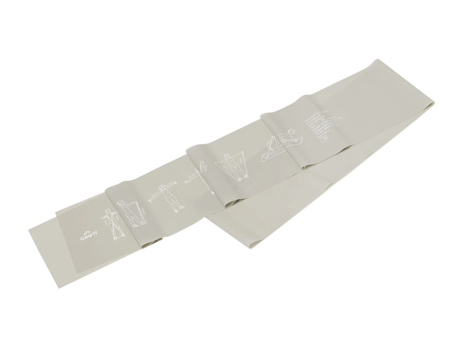 CRIVIT Fitness belt set, 4 pieces