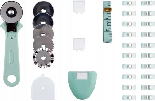 Crelando Professional Cutting and Sewing Set with Self-Healing Mat