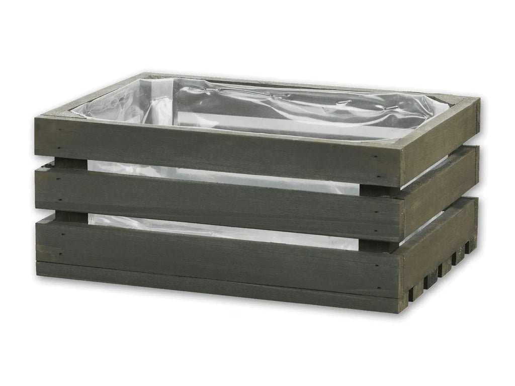 Parkside Wood Planter box - 25.5 x 18.5 x 11 cm
