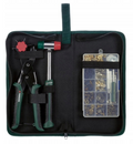 Parkside 358-piece snap and eyelet punching or setting kit
