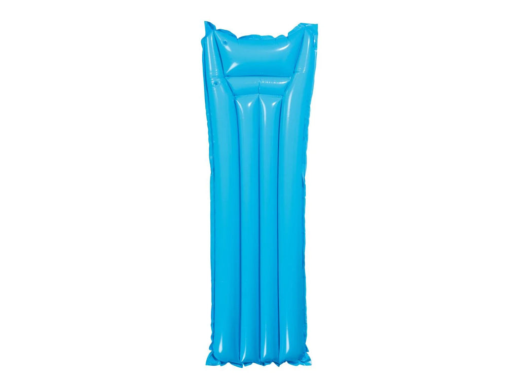 CRIVIT Inflatable water mattress for swimming and sunbathing, 174 x 59 cm, blue