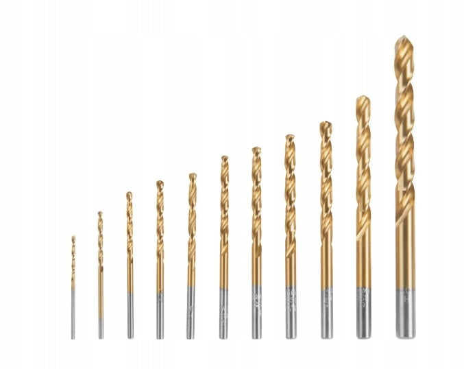 PARKSIDE Set of 11 Metal Drill Bits