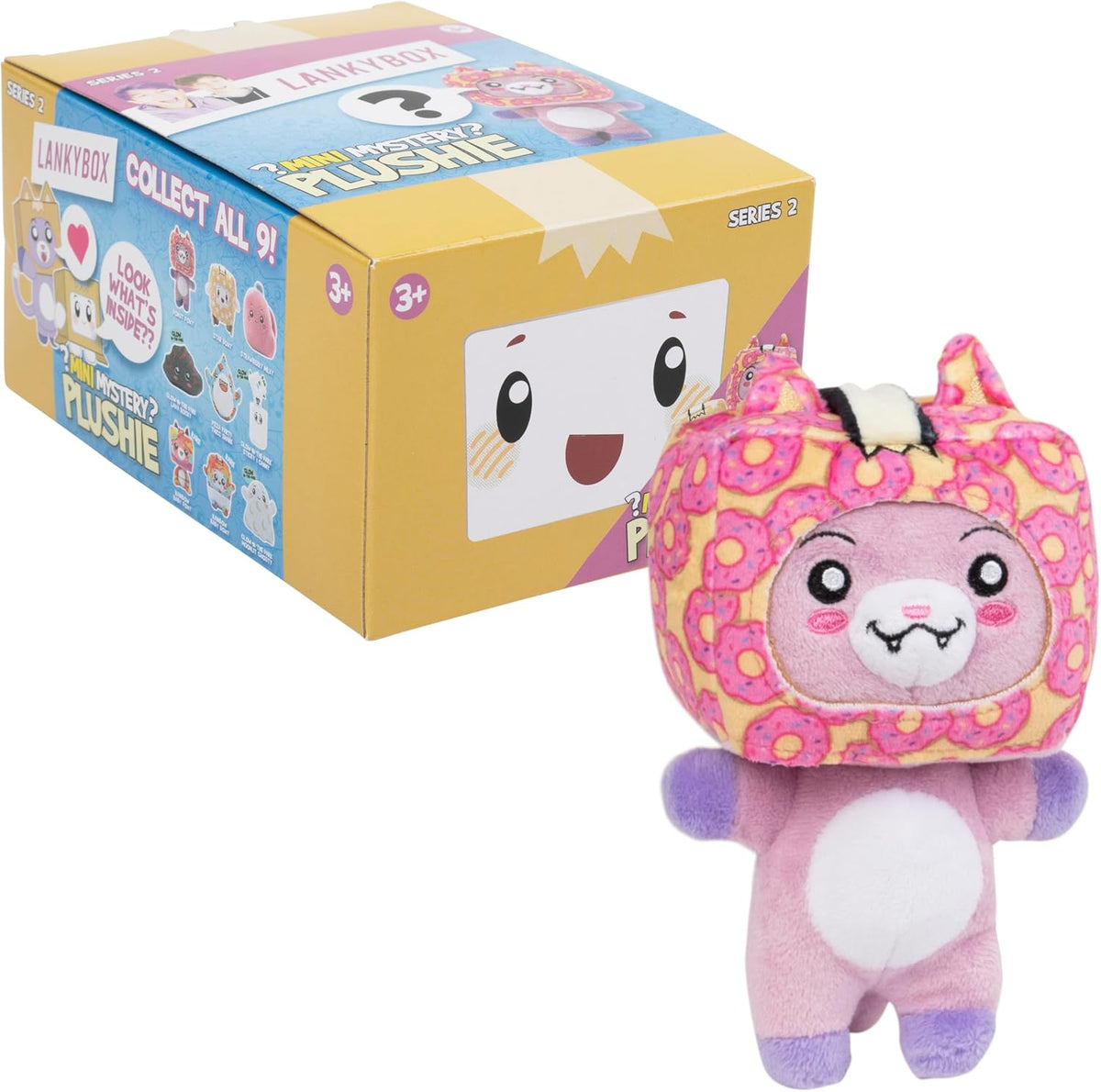 LankyBox Mini Mystery Plushie Series 2 – Collectible Mystery Plush Toy