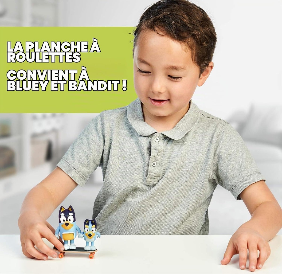 Skateboard - BLUEY & BANDIT, 2-piece set