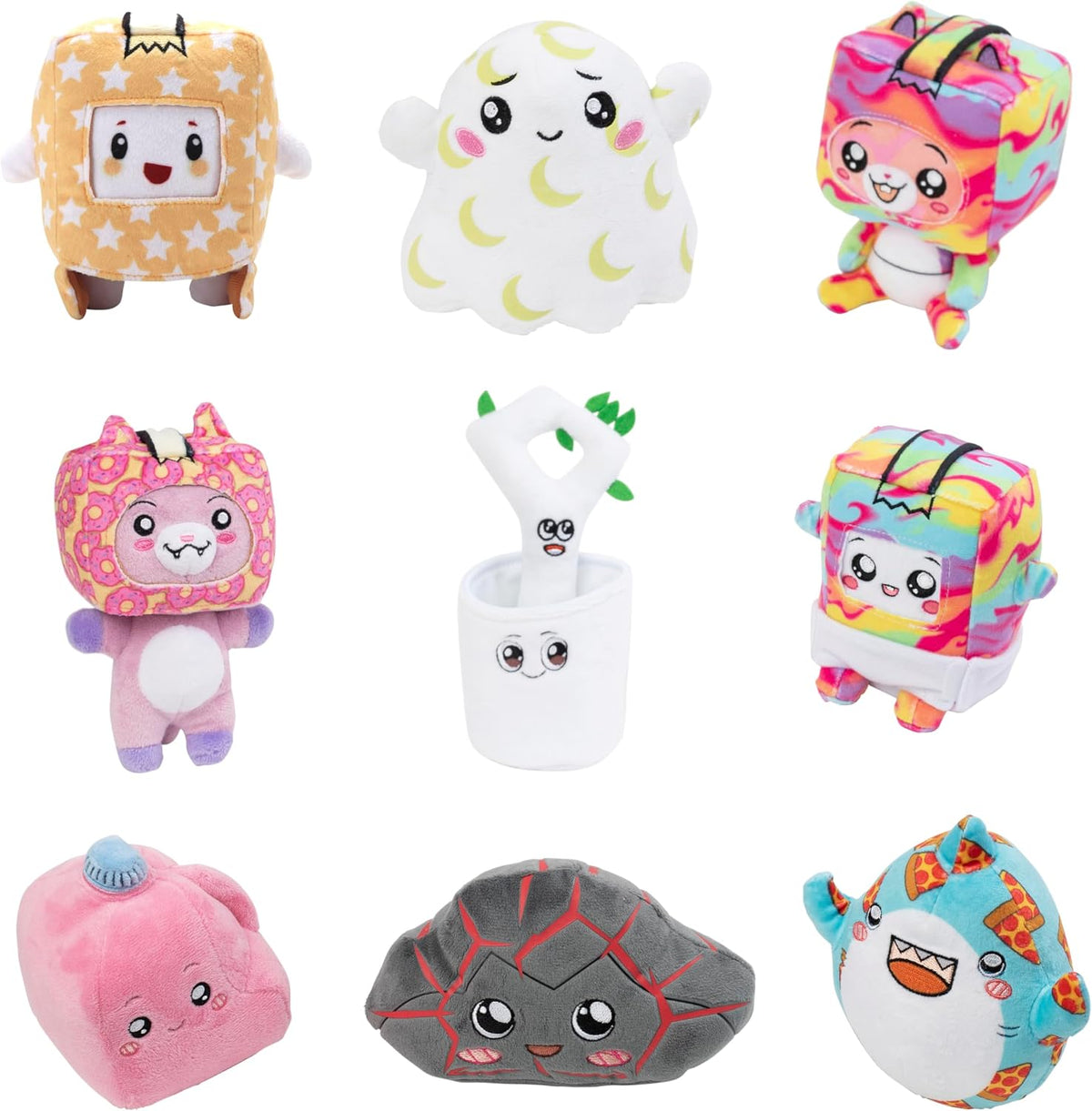 LankyBox Mini Mystery Plushie Series 2 – Collectible Mystery Plush Toy