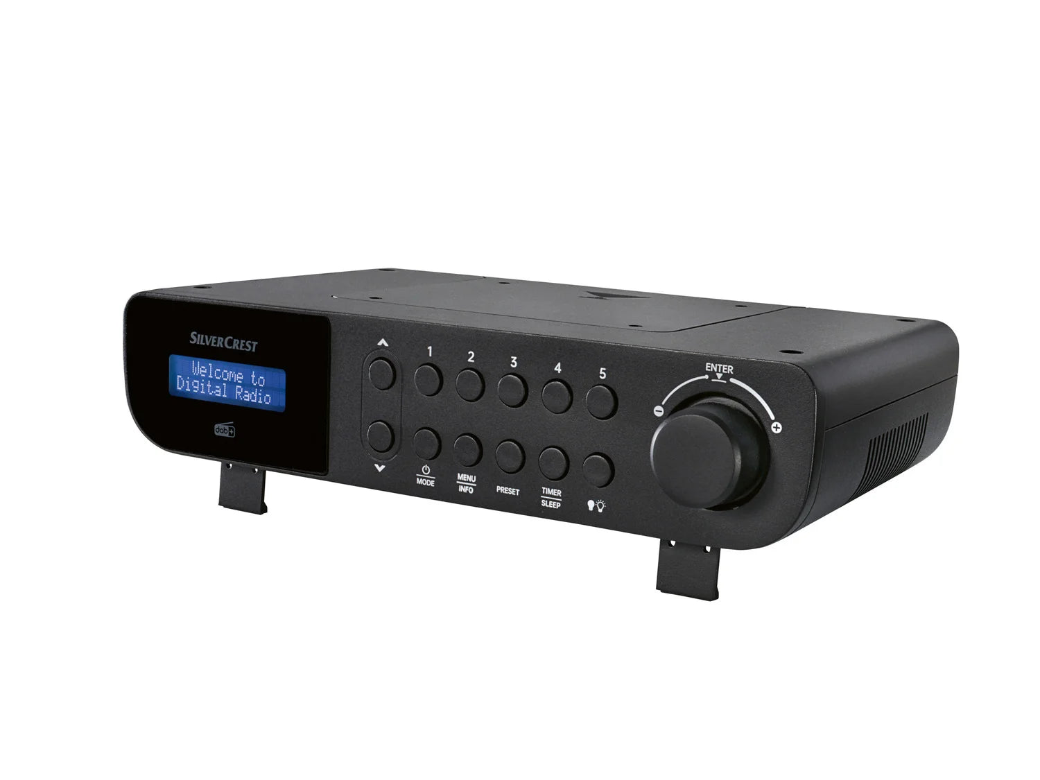 SWITCH ON DAB+Kitchen Radio - Black