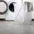 W5 laundry bag with stand, white, 50 l