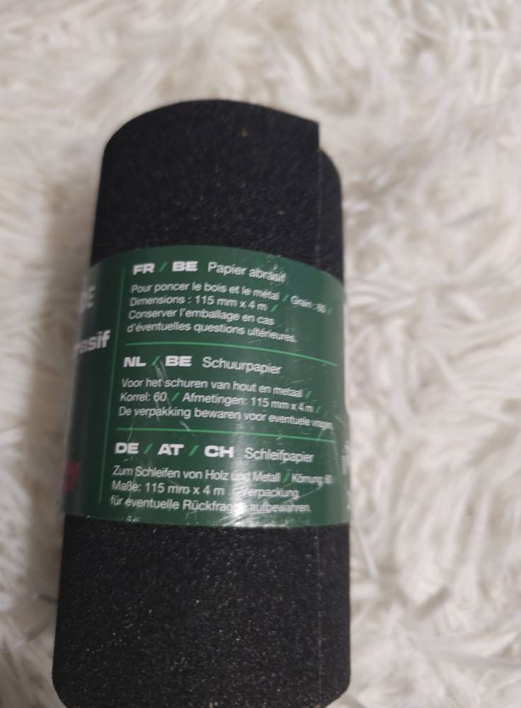 Parkside sandpaper (Metal + Wood)