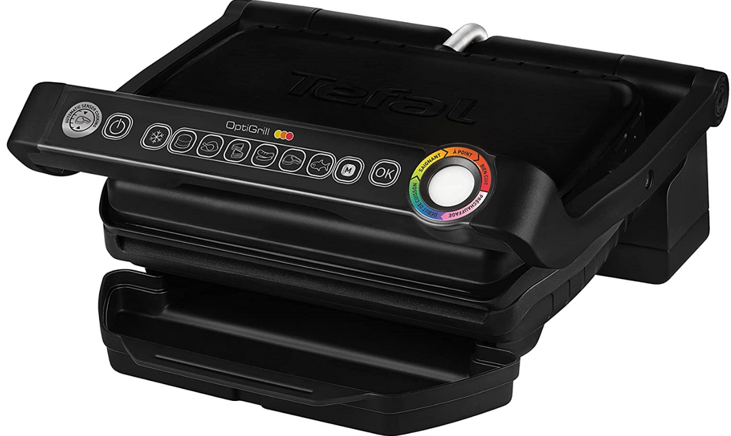 TEFAL GC712816 OptiGrill 2000W Electric Grill Black