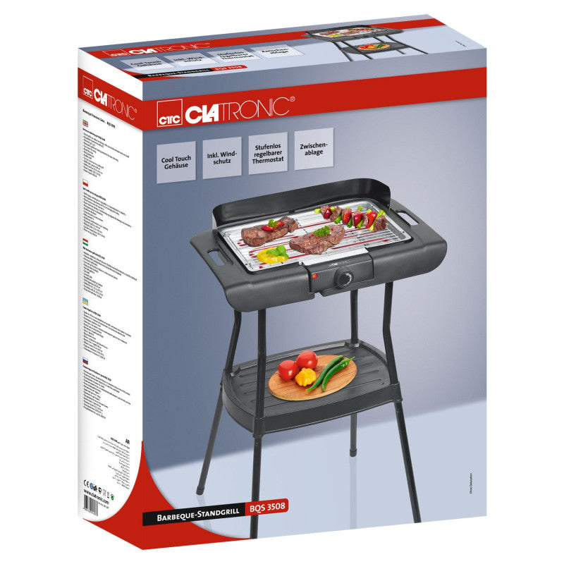 Clatronic Barbecue standing grill BQS 3508 black