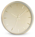 AURIOL Wall Clock Ø 25 cm, quartz movement - GOLD