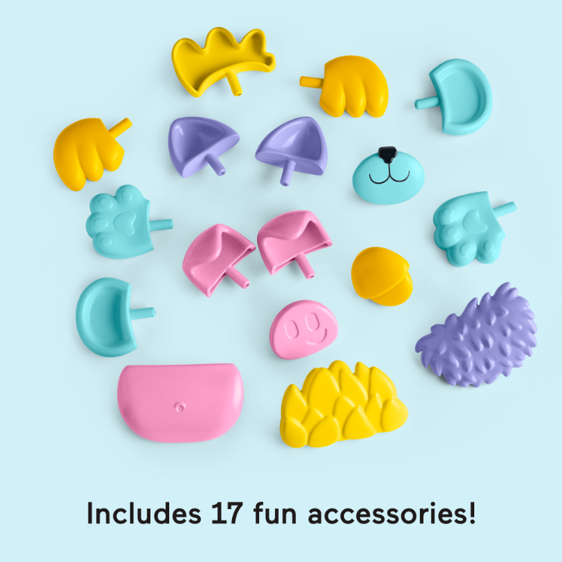Fisher Price Mix & Match Pet Building Toy For Preschool Pretend Play, 17 Pieces