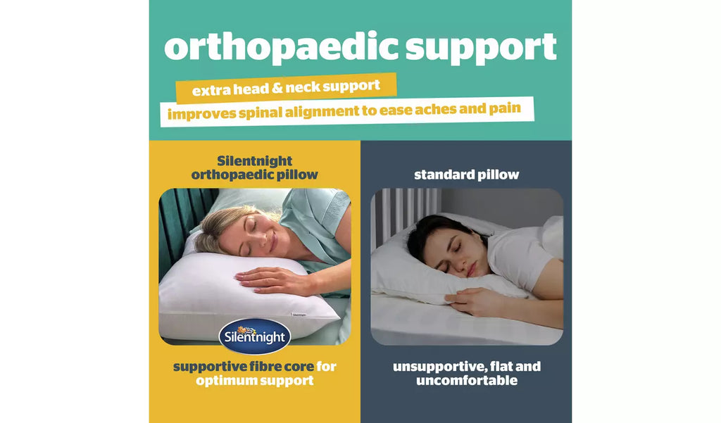 Silentnight Orthopaedic Medium Support Pillow