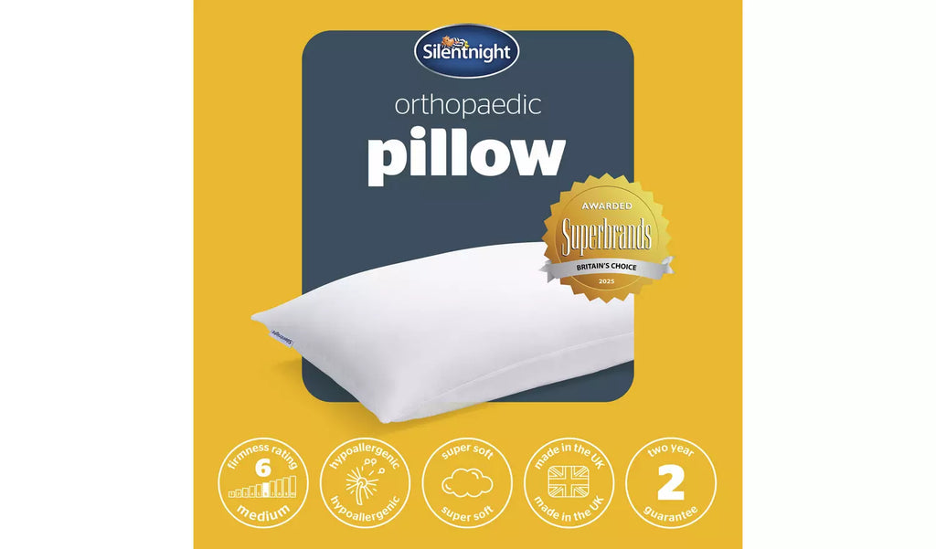 Silentnight Orthopaedic Medium Support Pillow