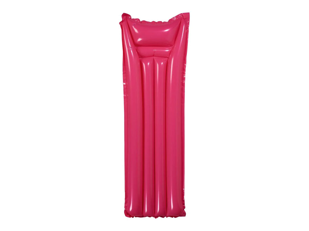 CRIVIT Inflatable water mattress for swimming and sunbathing, 174 x 59 cm, pink