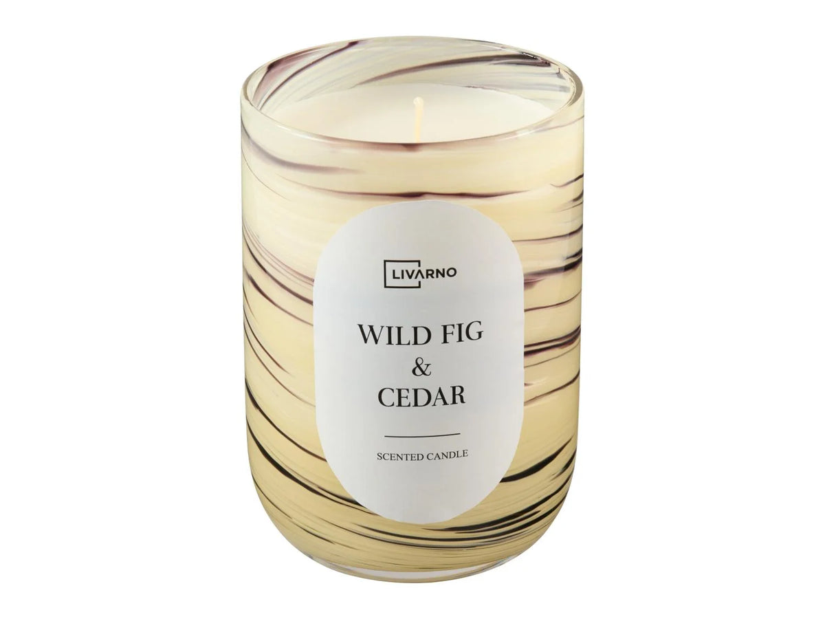 LIVARNO® Scented candle in glass - Marble