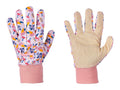 Parkside Gardening Gloves - 2 Pair set of Pink/Flowers